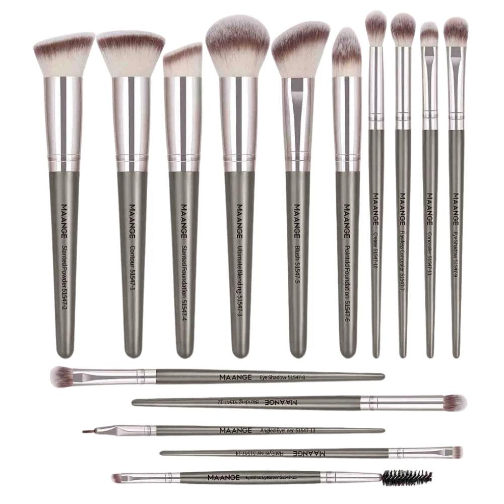 15 pcs Eyeshadow Makeup Brushes Set - MAANGE - Glowish