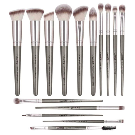 15 pcs Eyeshadow Makeup Brushes Set - MAANGE - Glowish