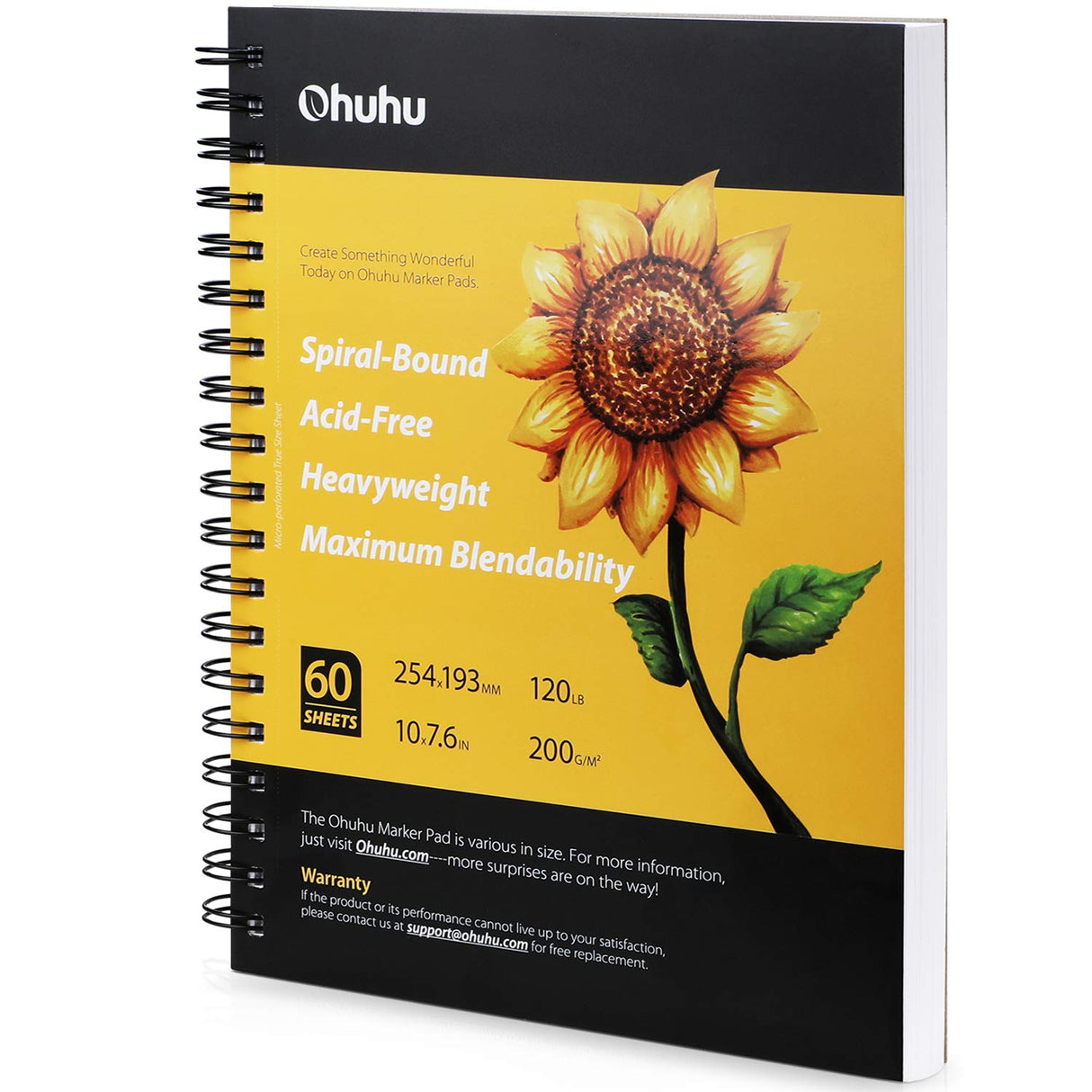 Ohuhu Marker Pad A3 16.5x11.7 Bleedproof Double-Sided