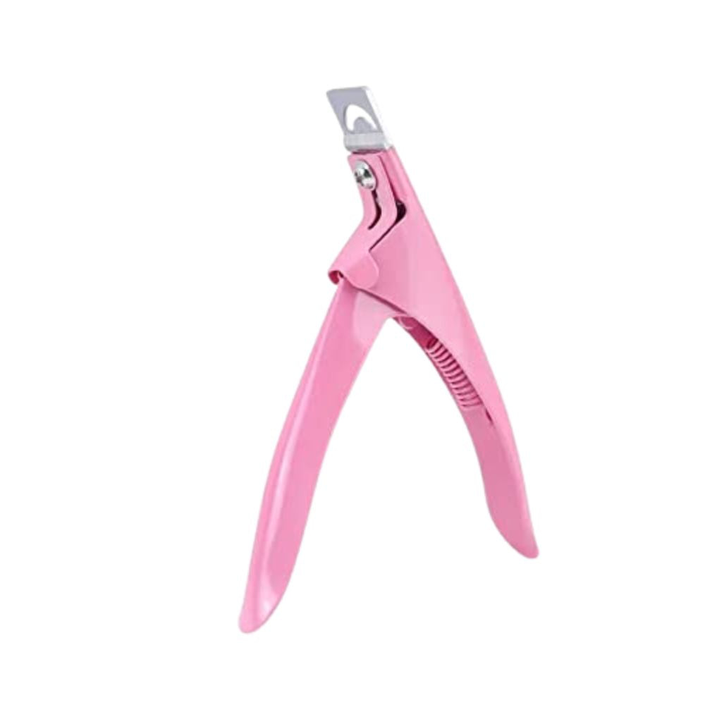 False Nail Clipper Cutter - Stainless Steel Acrylic Gel Nail Tool - Glowish