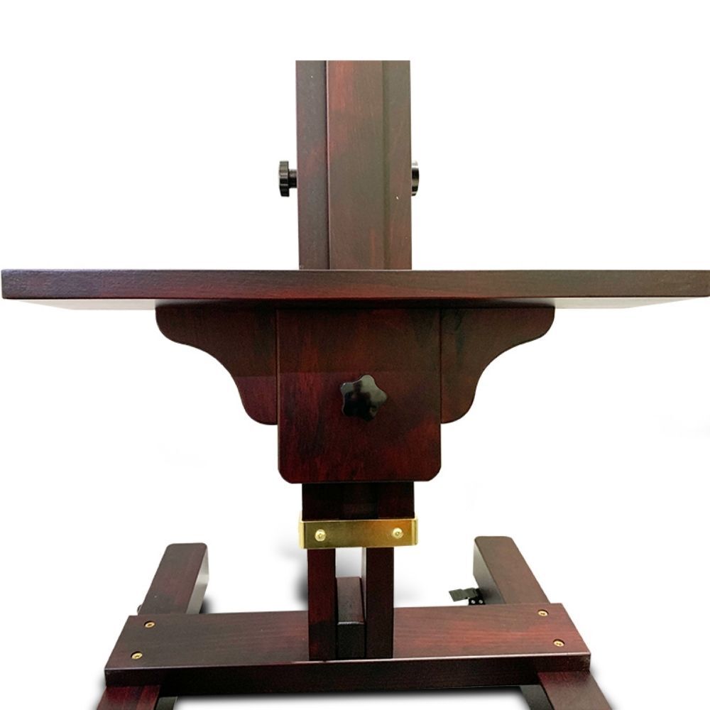 Artiste Tilting Easel - Rosewood Finish - Mont Marte