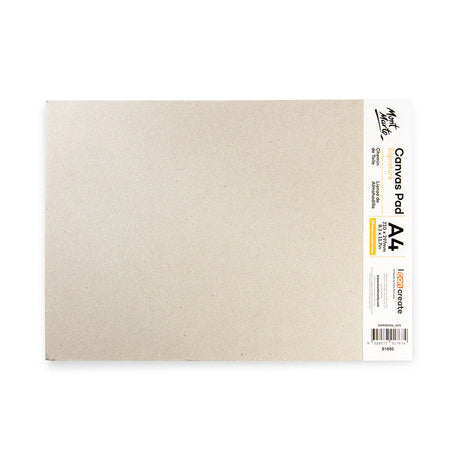 Canvas Pad Signature 10 Sheet A4 (8.3 x 11.7in) - Mont Marte - Glowish