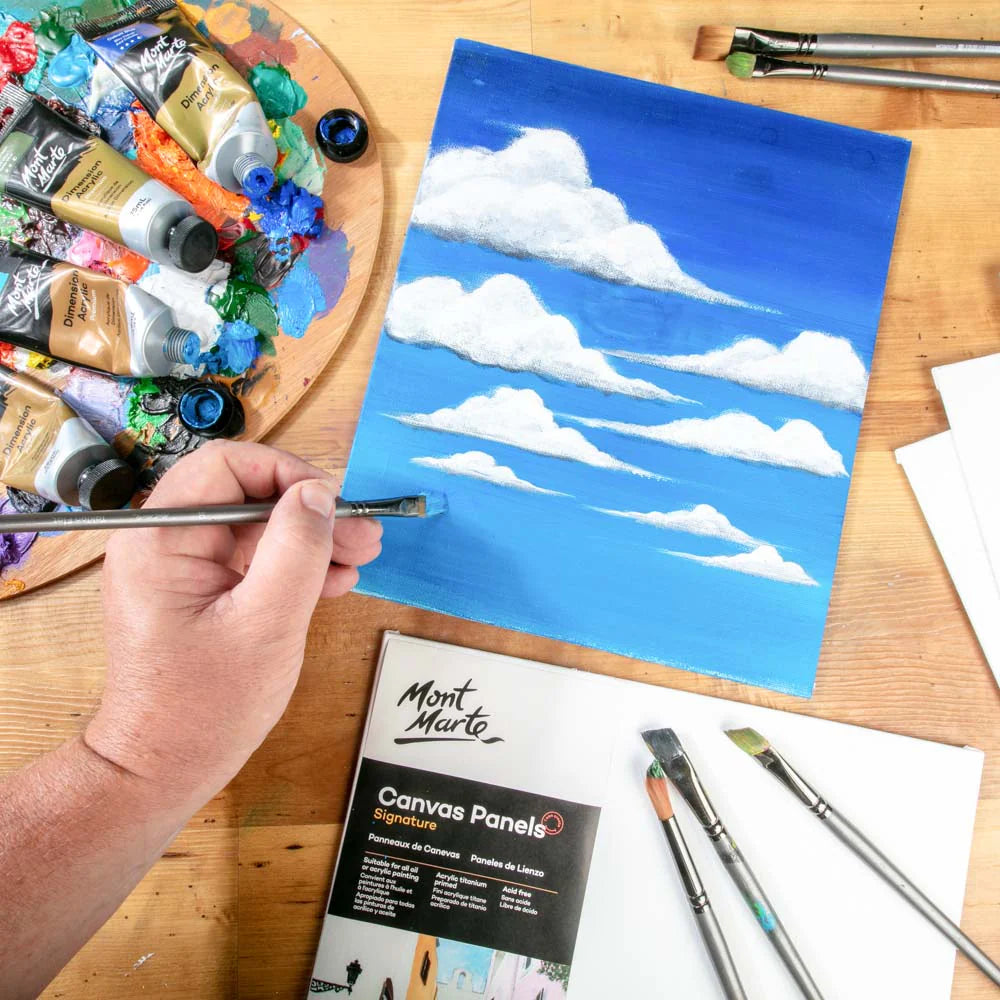 Canvas Panels Signature 3pc (5 x7in) - Mont Marte - Glowish