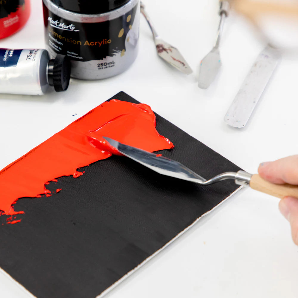 Dimension Acrylic Premium 250ml - Brilliant Red - Mont Marte - Glowish