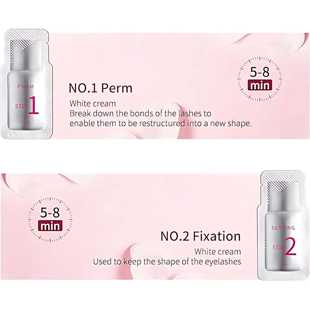 Fast Perm Lash Perm Kit Eyelash Perming Lotion Sachets 10x - Step 1 - Glowish