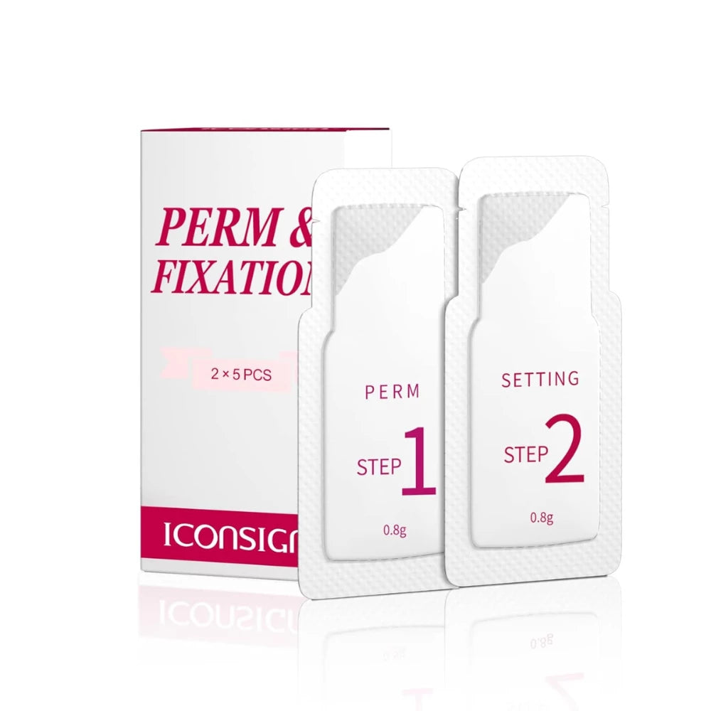 Fast Perm Lash Perm Kit Eyelash Perming & Fixation Lotion Sachets - Glowish