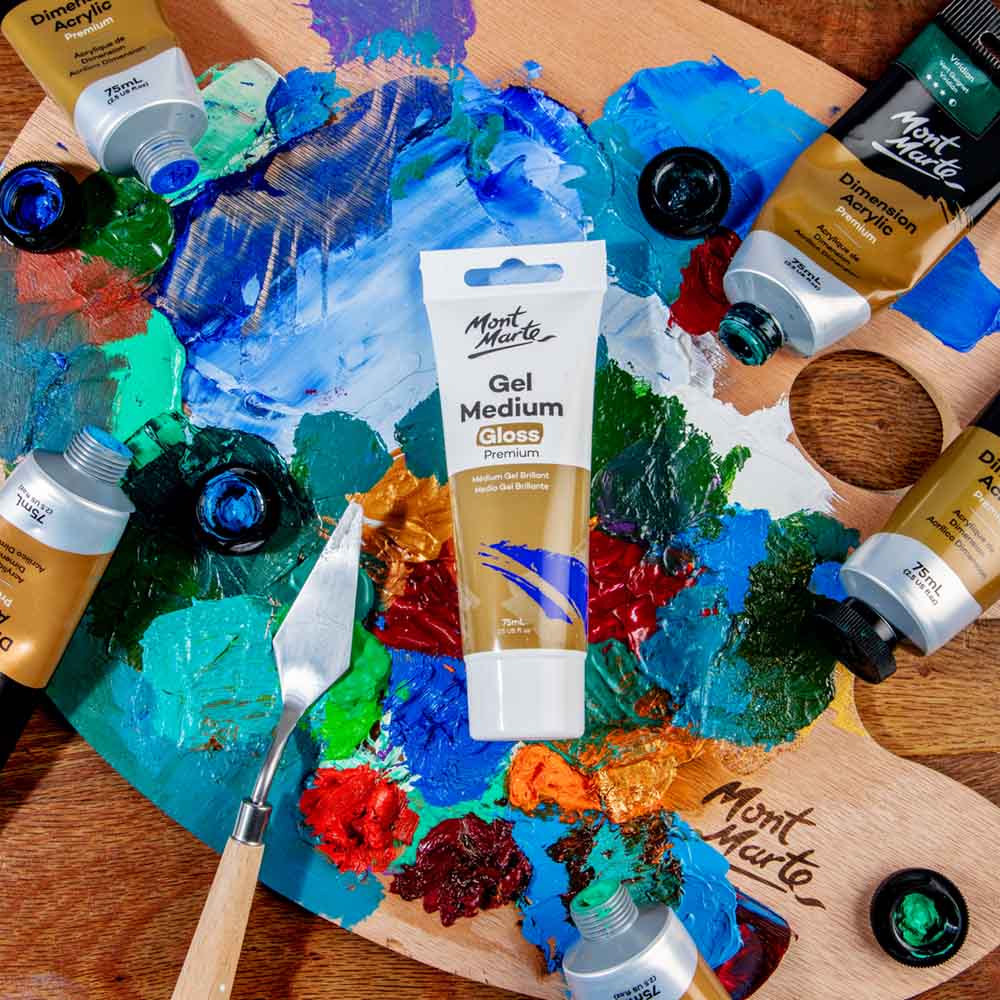 Gloss Gel Medium - 75ml - Mont Marte