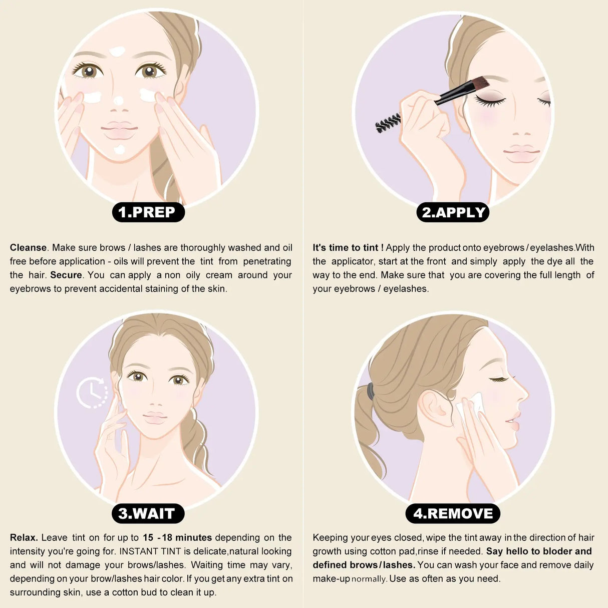 Instant Brow Lash Tint Set - Glowish