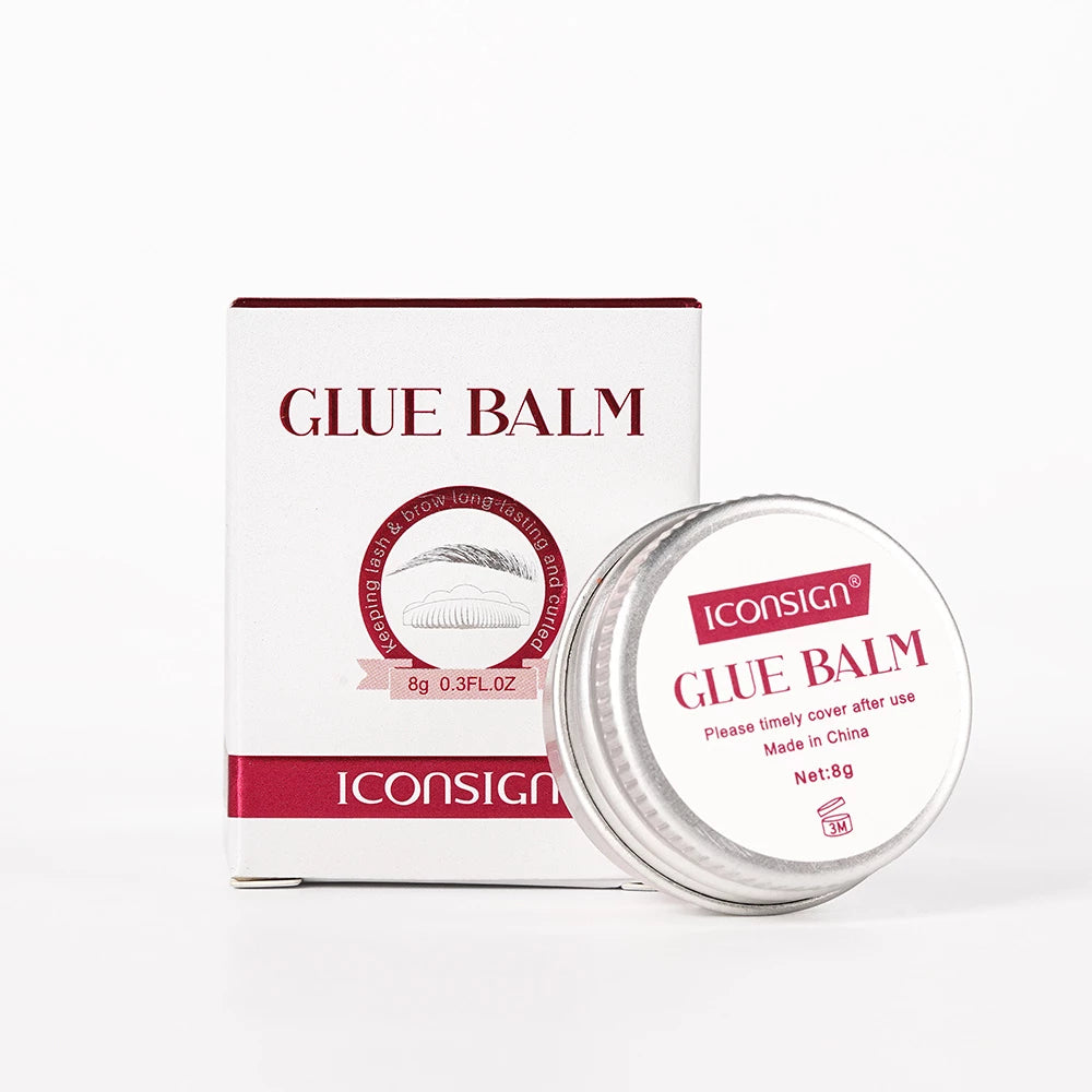 Lash Lift & Brow Adhesive Clear Balm 8g - Glowish