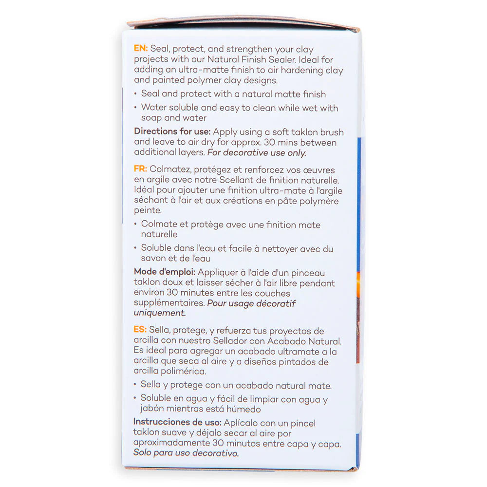 Mont Marte Natural finish Clay Sealer - 120ml