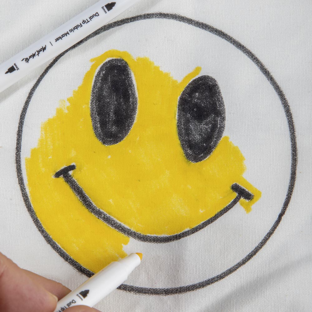 Dual Tip Fabric Markers Signature 24pc - Mont Marte - Glowish