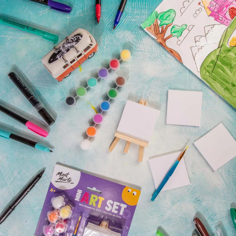 Mini Art Set 18pc - Mont Marte - Glowish