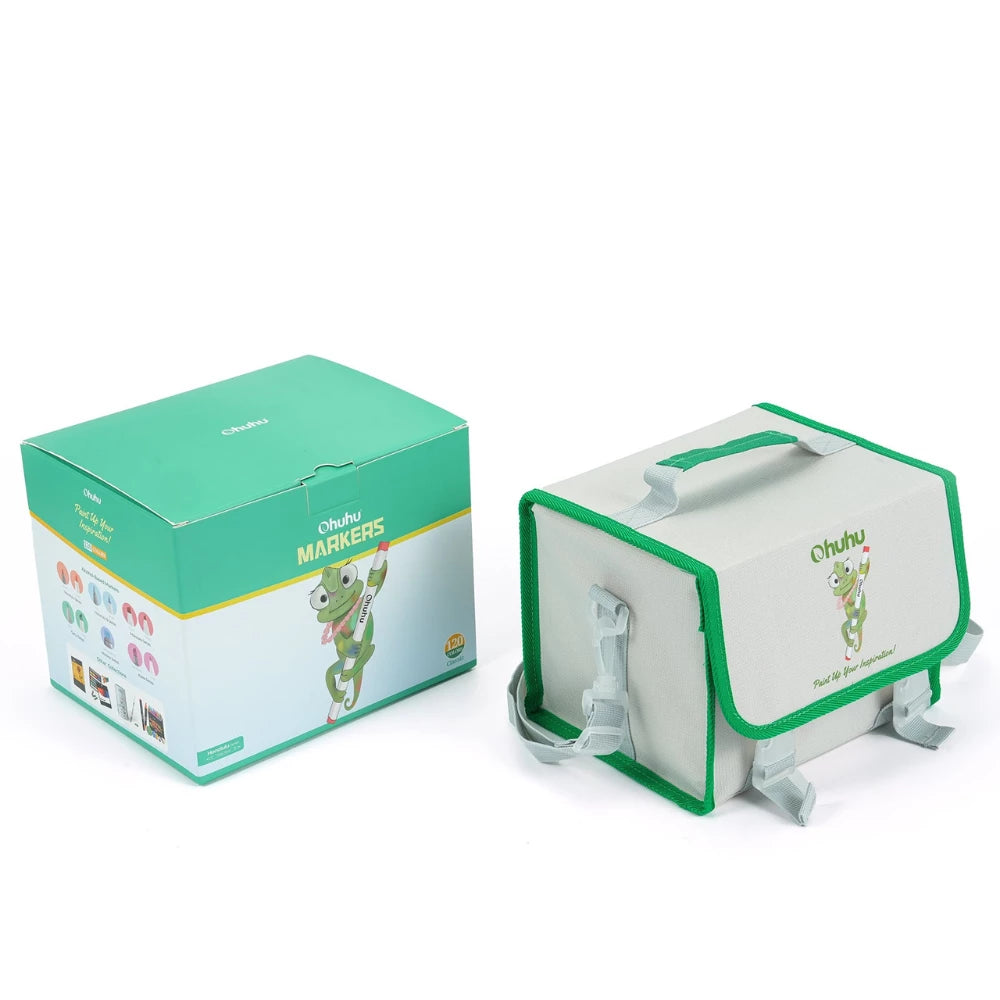 Ohuhu Honolulu 120 Colours Dual Tip Alcohol Art Markers - Glowish