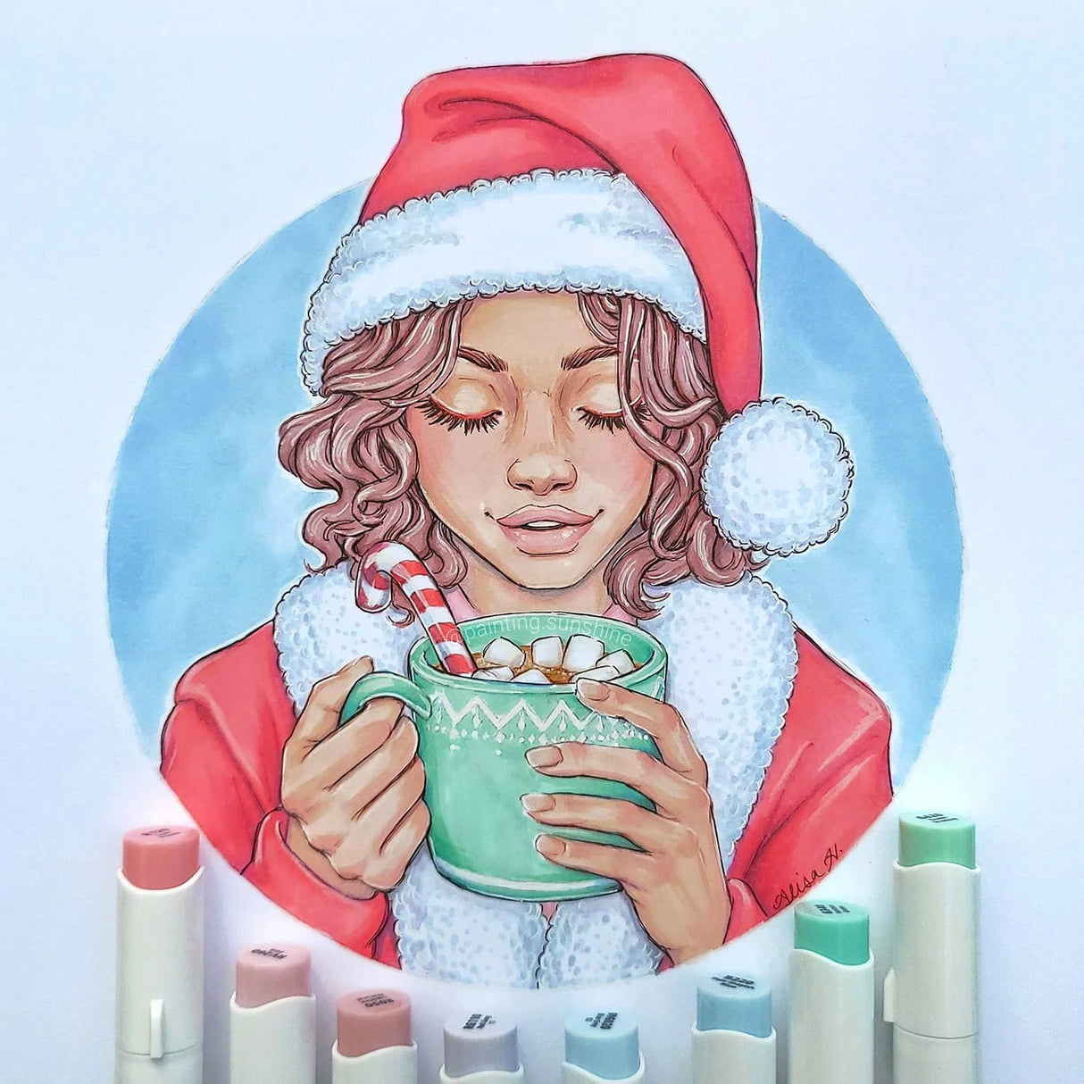 Ohuhu Honolulu B 48 Pastel Colours Marker Set