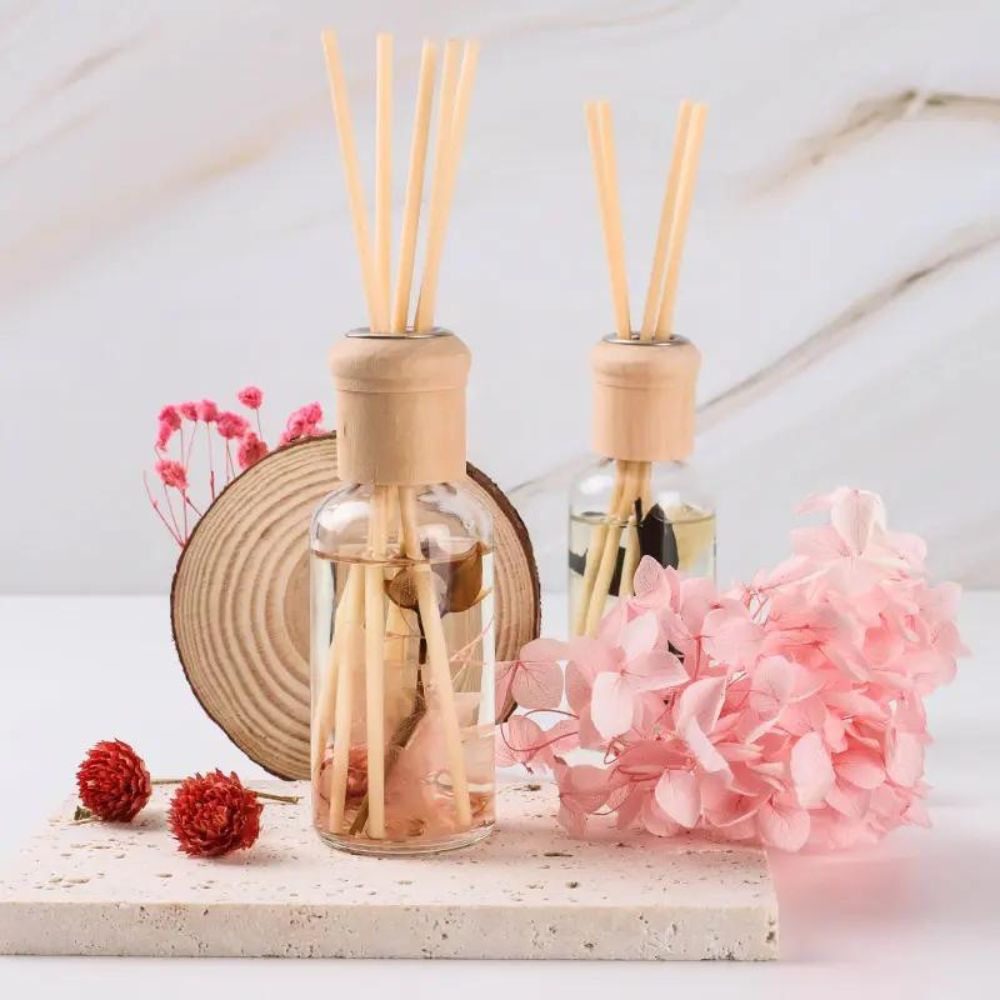 Reed Diffuser with Flowers Herbarium Flower Diffuser 50ml - Glowish