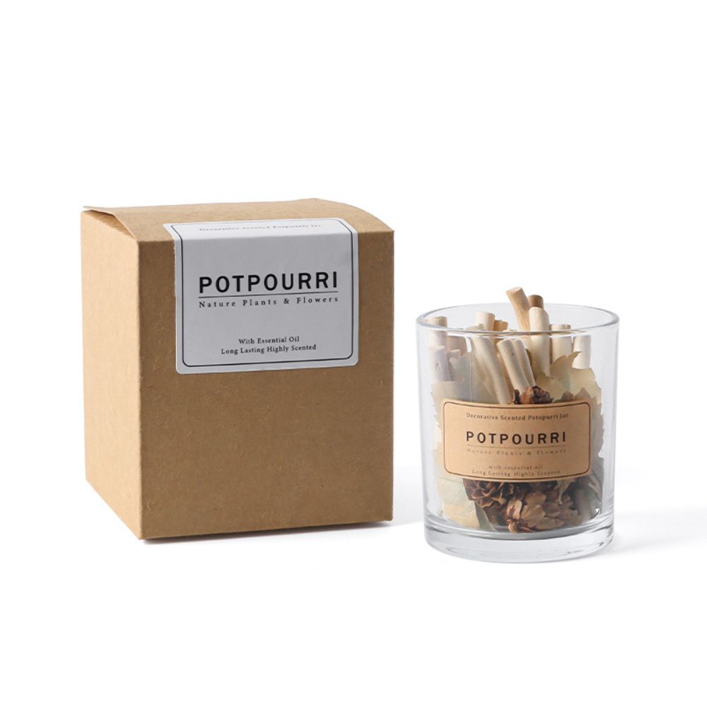 Scented Potpourri Dry Flowers Aroma Diffusers With Mini Spray - Glowish