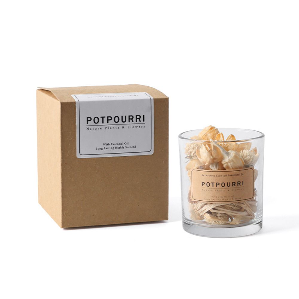 Scented Potpourri Dry Flowers Aroma Diffusers With Mini Spray - Glowish