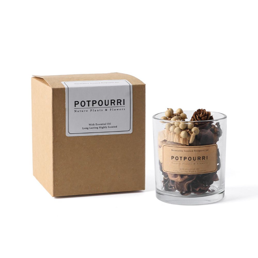 Scented Potpourri Dry Flowers Aroma Diffusers With Mini Spray - Glowish
