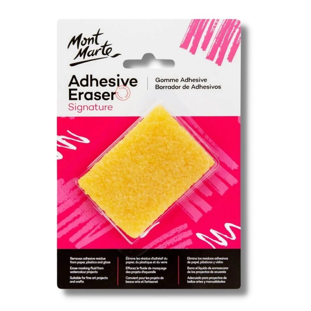 Signature Adhesive Eraser - Mont Marte - Glowish