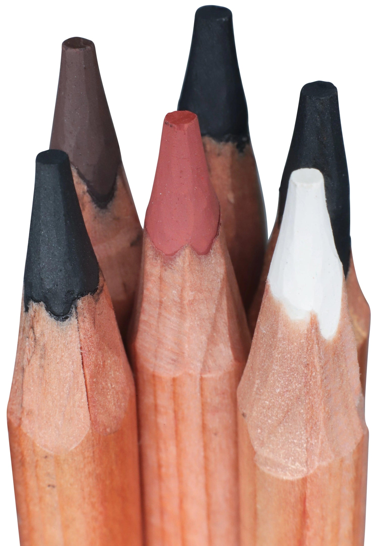 Coloured Charcoal Pencils Signature 12pc - Mont Marte - Glowish