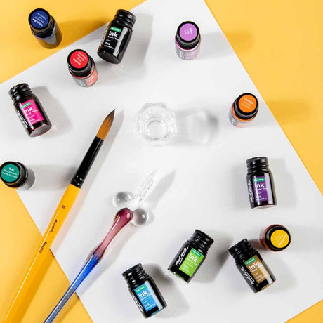 Drawing Ink Set Signature 16pc - Mont Marte - Glowish