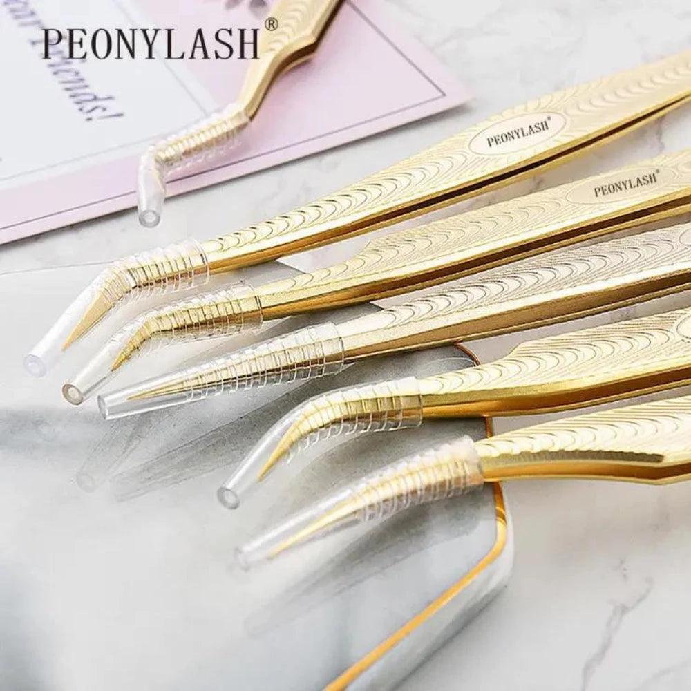 Eyelash Tweezers set - 6pcs - Glowish