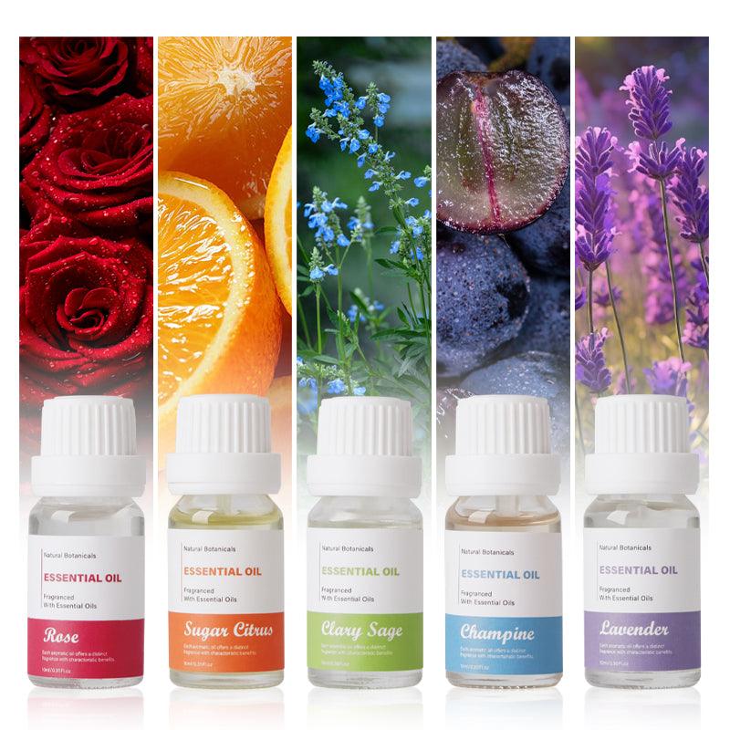 Fragranced Essential Oil - Set of 5 (10ml Each) - Glowish