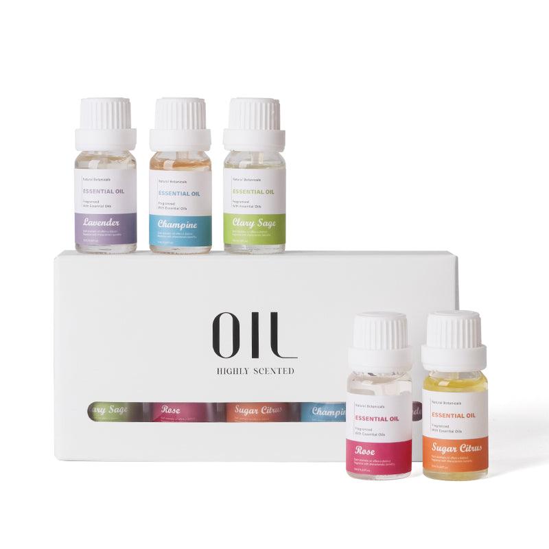 Fragranced Essential Oil - Set of 5 (10ml Each) - Glowish