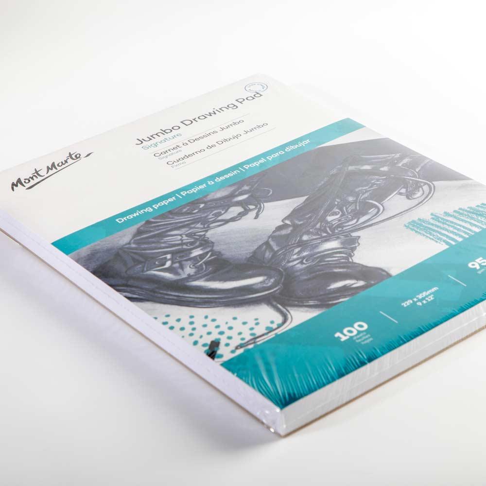 Jumbo Drawing Pad Signature 22.9 x 30.5cm (9 x 12in) 100 Sheet - Glowish