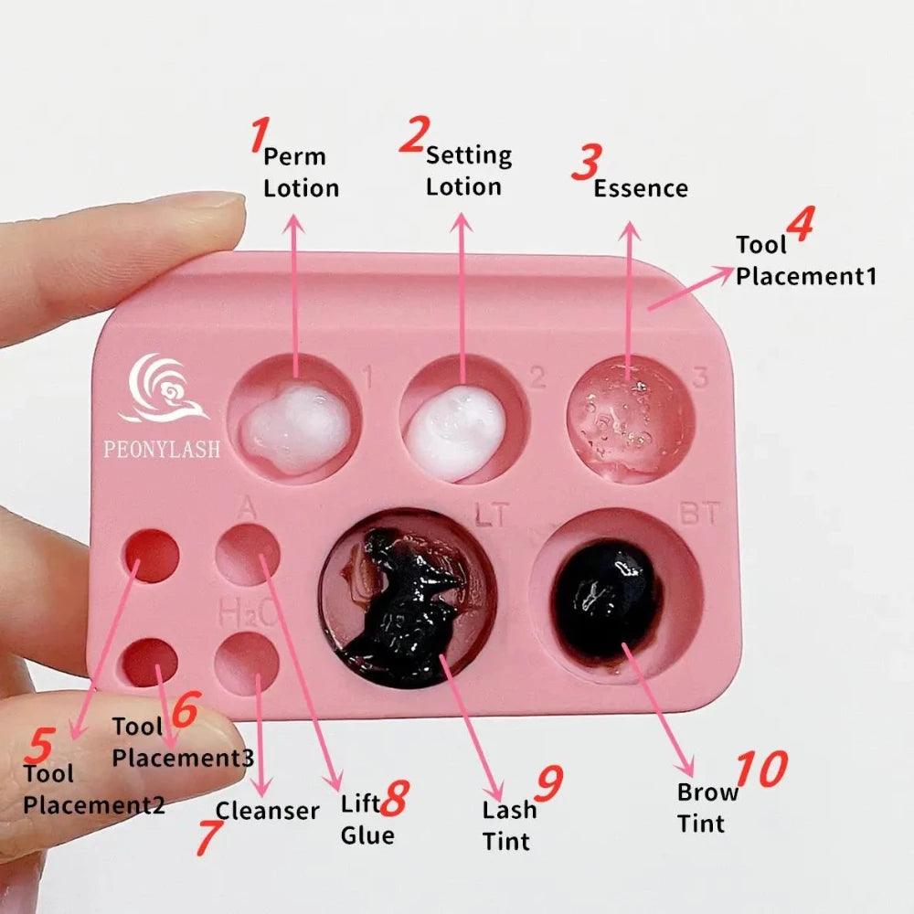 Lash Lift Silicon Pallete Big Size Tool - Glowish