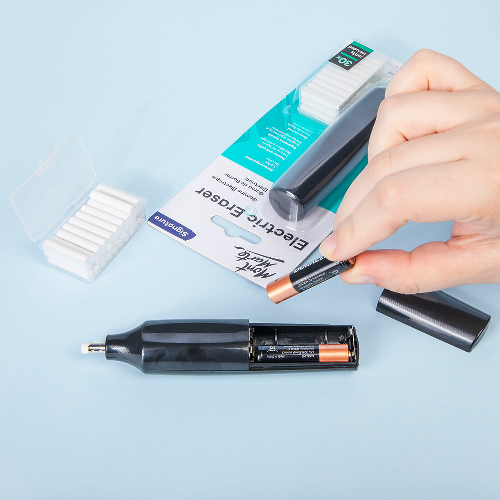 Mont Marte Electric Eraser Signature MAXX0030 in use