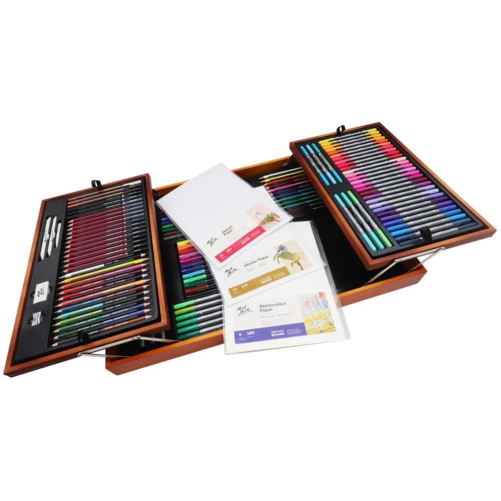 Mixed Media Drawing Set Signature 152pc - Mont Marte - Glowish