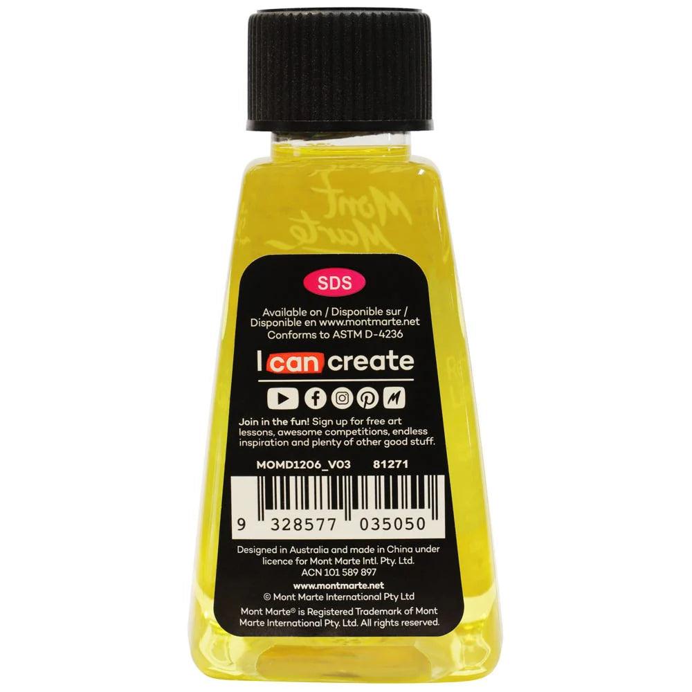 Mont Marte Oil Medium - Refined Linseed Oil 125ml - Glowish