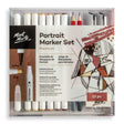 Portrait Alcohol Marker Set 12pc - Mont Marte - Glowish