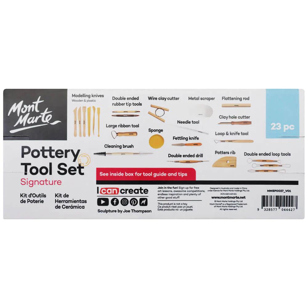 Pottery Set 23pc - Mont Marte - Glowish