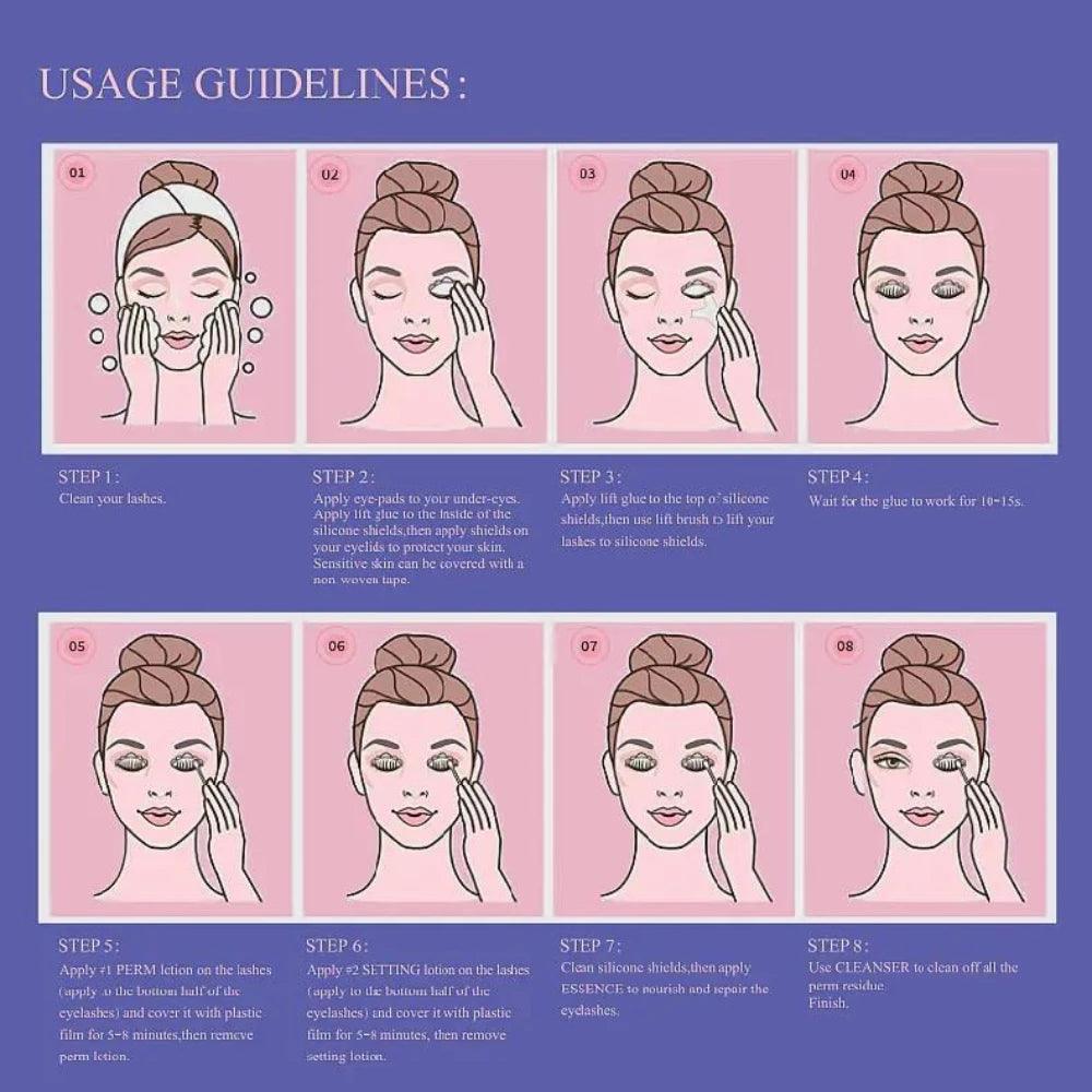 Premium Luxury Lash Lift Kit - Glowish