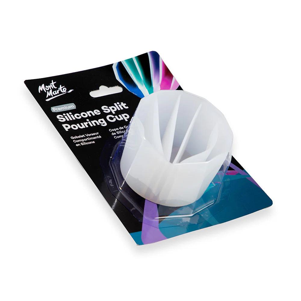 Silicone Split Pouring Cup Premium - Mont Marte - Glowish