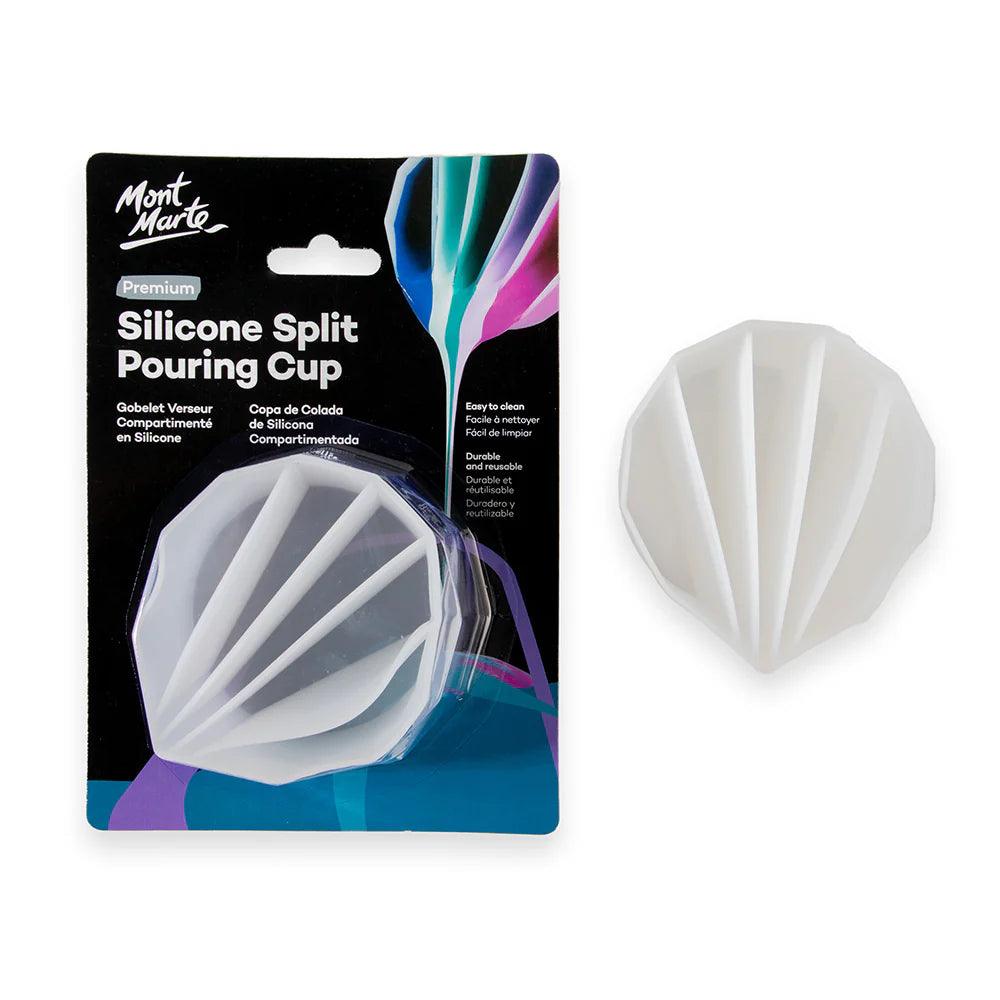 Silicone Split Pouring Cup Premium - Mont Marte - Glowish