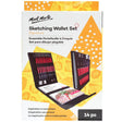 Sketching Wallet Set 14pc - Mont Marte - Glowish