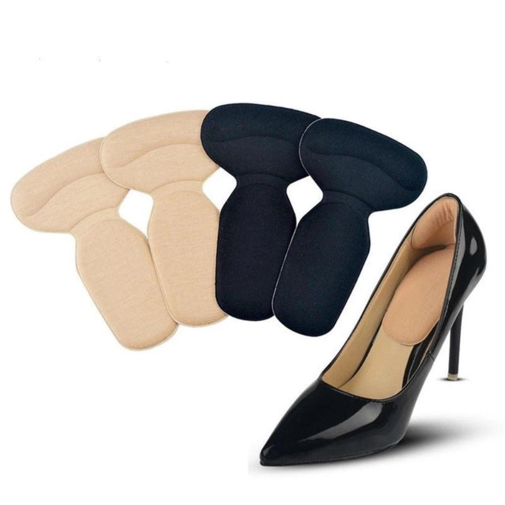 Soft T Shape High Heel Grips Liner Shoes Insert Pad - 1 Pair - Glowish