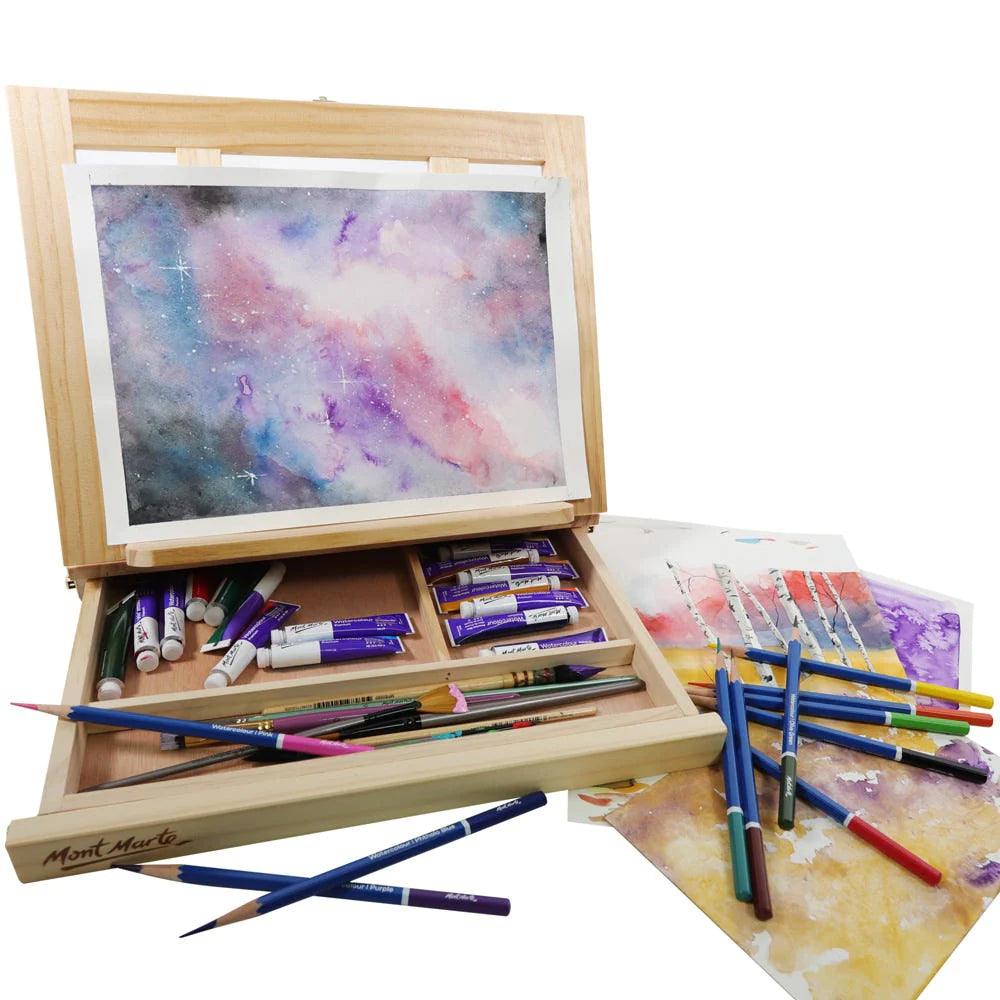 Table Easel with Drawer Signature - Mont Marte - Glowish
