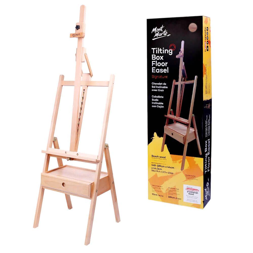 Tilting Box Signature Floor Easel - Mont Marte - Glowish