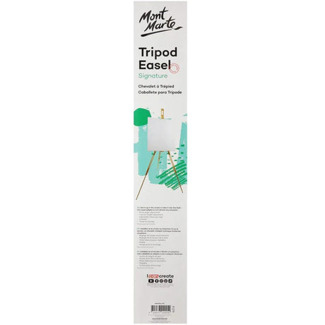 Tripod Easel Signature - Mont Marte - Glowish