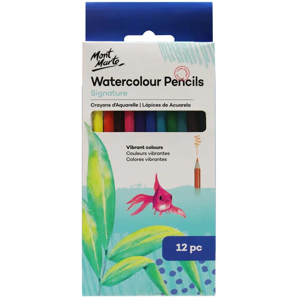 Warecolor Pencils 12pc Auckalnd Glowish