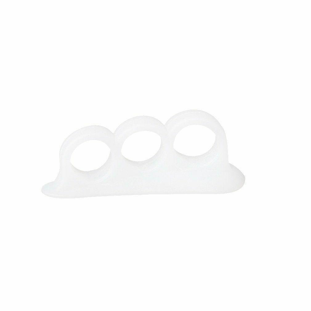 1 pair Hammer Toe Corrector (White) - Glowish