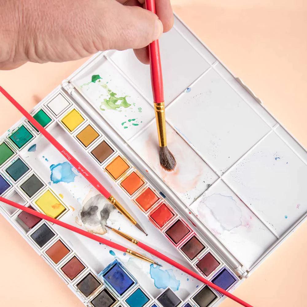 4pcs Watercolour Brushes Signature Set - Mont Marte - Glowish