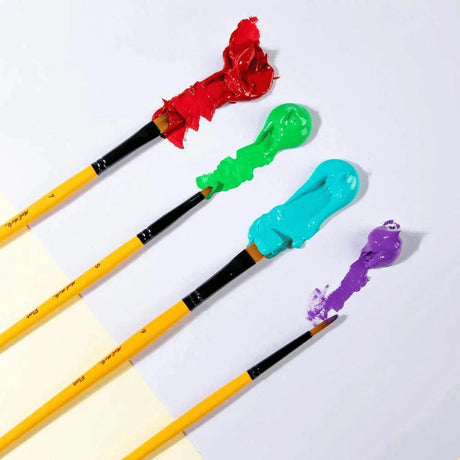 Acrylic Brushes Signature 4pc - Mont Marte - BMHS0011 - Glowish
