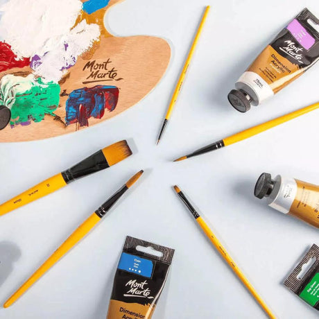 Acrylic Brushes Signature 5pc - Mont Marte - Glowish