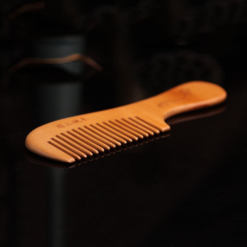 Wooden Comb - Natural wood comb.