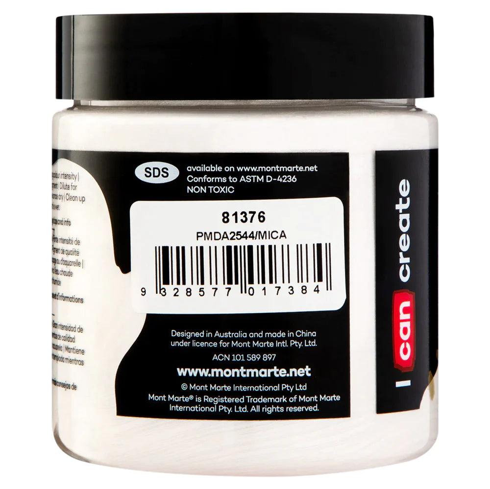 Dimension Acrylic Paint 250ml Pot - Pearl White - Mont Marte - Glowish